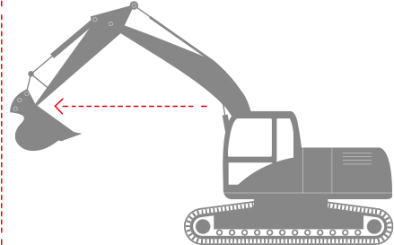 excavator diagram
